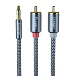 C�ble audio et vid�o rca, jack 3. 5 � 2, 3. 5mm vers 2rca m�le, s�parateur aux, pour t�l�vision, amplificateur ...