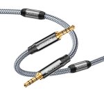 Cble auxiliaire jack 3, 5 mm vers jack 3, 5 mm, cble audio hifi stro, 4 broches pour casque (ctia), ...