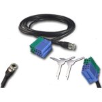 Cble auxiliaire jack femelle 1, 5 mt pour fiat bravo depuis 2007 + kit dmontage d'autoradio visteon ...