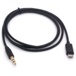Cble auxiliaire micro usb mle vers jack mle 3, 5 mm - avec connecteurs plaqus or