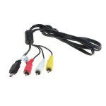 C�ble av audio - video haut de gamme pour canon ixus 133