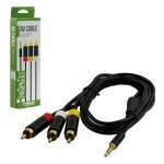 Cble av rca 1, 82m audio s - vido composite pour tv console microsoft xbox 360 e