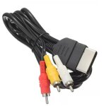 Câble av rca pour microsoft xbox (1ère génération) - pal - 1, 80 mètre Câble av rca pour microsoft xbox (1ère génération) - pal - 1, 80 mètre