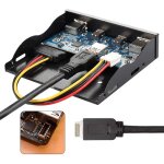 Câble de carte mère usb 3. 1 vers usb - c et usb 3. 0 hub 4 ports pour baie de disquette de 3, 5 Câble de carte mère usb 3. 1 vers usb - c et usb 3. 0 hub 4 ports pour baie de disquette de 3, 5