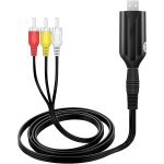 Cble de carte vido usb vers convertisseur numrique usb 2. 0 vers usb auditif vido convertisseur