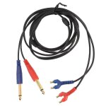 Cble casque audiomtre tdh39 - tte droite transmission stable - conduction arienne