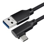 C�ble de charge de donn�es pour oculus quest 2 link vr, c�ble usb 3. 0 de 3m, transfert de donn�es vers ...