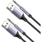 Cble de charge usb 2, 5 mm, cble de charge dc de remplacement, cble de charge rapide usb pour massage, ...
