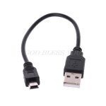 C�ble de chargement de donn�es usb 2. 0 a m�le vers mini 5 broches b, adaptateur