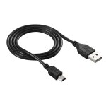 Cble de chargement usb 2. 0 mle a vers mini b, 5 broches, pour appareils photo numriques, chargeur ...