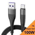 Câble de chargement usb vers type c 100w, très rapide, pour samsung, huawei, xiaomi, câble de chargeur ... Câble de chargement usb vers type c 100w, très rapide, pour samsung, huawei, xiaomi, câble de chargeur ...