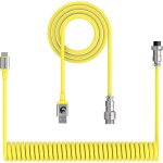 Cble de clavier enroul c01, cble d'aviateur enroul personnalis extensible en tpu, type - c vers ...