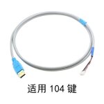 Cble de clavier filco 1. 5m, cble de donnes usb 87 / 104, de seconde gnration, saint - main ninja, ...