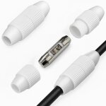 Cble coaxial ou cble d'antenne - connecteur dmontable iec - raccord coaxial - rallonge d'antenne - ...