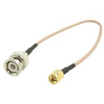 Câble coaxial de connecteur mâle à sma bnc plaqué or chaud imc 8. 8 Câble coaxial de connecteur mâle à sma bnc plaqué or chaud imc 8. 8