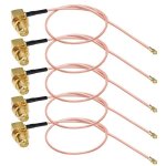 Câble coaxial ipx sma femelle sma à angle droit vers u. fl ufl ipex rf coaxial rg178 pigtail pour antenne ... Câble coaxial ipx sma femelle sma à angle droit vers u. fl ufl ipex rf coaxial rg178 pigtail pour antenne ...