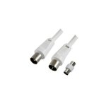 Cable coaxial tv 3m prolongateur tv ss dbtv