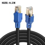 Cble connecteur ethernet cat8 2ghz plaqu or rj45 mle vers 8p8c mle, pour applications serveur et ...