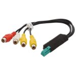 Cable connection aux pour autoradio clarion rca adnauto