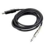 Câble de connexion pour guitare basse 3m, usb 1 / 4 à 6. 3mm, lien j ack, 80db, prise usb, durable Câble de connexion pour guitare basse 3m, usb 1 / 4 à 6. 3mm, lien j ack, 80db, prise usb, durable