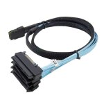 Câble de connexion mini sas sff 8087 à 4 sas 29 broches sff 8482 avec adaptateur d'alimentation sata ... Câble de connexion mini sas sff 8087 à 4 sas 29 broches sff 8482 avec adaptateur d'alimentation sata ...