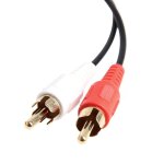 C�ble de conversion audio en y, jack femelle st�r�o vers prise rca m�le, 3. 5mm, b85b