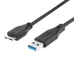 C�ble de conversion usb 0. 5 type a vers micro b, 3. 0 m, cordon de synchronisation de donn�es rapide ...