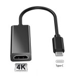 C�ble convertisseur 4k type c dp vers hdmi, usb 3. 1, 10gbps, adaptateur hdtv, pour samsung galaxy s10 ...