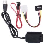 Câble convertisseur adaptateur sata / pata / ide vers usb 2. 0 pour disque dur 2, 5 / 3, 5 pouces câble ... Câble convertisseur adaptateur sata / pata / ide vers usb 2. 0 pour disque dur 2, 5 / 3, 5 pouces câble ...