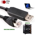 Câble convertisseur adaptateur série ftdi usb vers rj45 8p8c pour câble de batteries d'onduleur solaire ... Câble convertisseur adaptateur série ftdi usb vers rj45 8p8c pour câble de batteries d'onduleur solaire ...