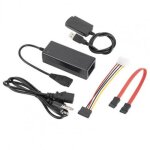 Câble convertisseur fiable, plug play stable, usb 2. 0 vers sata pata ide 2. 5 3. 5, adaptateur pour ... Câble convertisseur fiable, plug play stable, usb 2. 0 vers sata pata ide 2. 5 3. 5, adaptateur pour ...