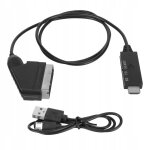 C�ble convertisseur hdmi vers p�ritel pour t�l�viseur, magn�toscope, dvd