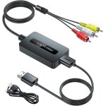Cble convertisseur hdmi vers rca avec adaptateur - composite av cvbs in / out pour appareils compatibles[z267 ...