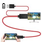 Câble convertisseur compatible micro - usb vers hdmi, 6. 5 pieds, l successif, hdtv 1080p, android, samsung ... Câble convertisseur compatible micro - usb vers hdmi, 6. 5 pieds, l successif, hdtv 1080p, android, samsung ...