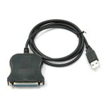 Cble de convertisseur parallle usb mle vers db25 femelle, adaptateur 25 broches