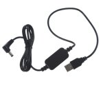 Cble de convertisseur de tension usb, 5v dc  9v dc, 5. 5x2. 1mm, transformateur de tension, ligne de ...