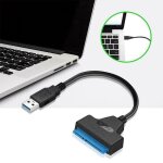 Cble de convertisseur usb 3. 0 vers sata durable, pour disque dur de 2. 5 pouces, adaptateur externe ...