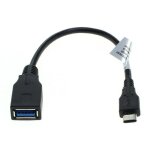 C�ble data otg usb 3. 0 type c 21cm pour gigaset me pure