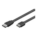 Câble data sata - ii type - l / esata type - i, noir, 0. 5m cd93246 Câble data sata - ii type - l / esata type - i, noir, 0. 5m cd93246