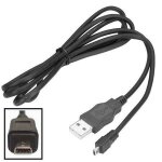Cable data sur port usb haut de gamme pour casio exilim ex - zs5