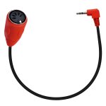 Cble din 5 broches midi din 5 broches femelle vers 90 3, 5 mm mle trs stro jack audio pour haut - ...