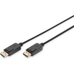 Cble displayport - uhd 4k / 60hz - 3m - avec verrouillage - hbr 2 - compatible avec moniteur, carte ...