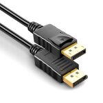 Câble displayport vers displayport 144 hd 3d 4k 60hz, pour carte graphique hdtv, câble displayport vers ... Câble displayport vers displayport 144 hd 3d 4k 60hz, pour carte graphique hdtv, câble displayport vers ...