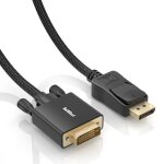 Câble displayport vers dvi 1, 8 m, adaptateur dp vers dvi - d mâle à mâle 1080p cordon convertisseur ... Câble displayport vers dvi 1, 8 m, adaptateur dp vers dvi - d mâle à mâle 1080p cordon convertisseur ...