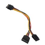 Cble de disque dur sata ii, sparateur mle  2 femelles, cble d'extension y 1  2