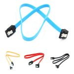 C�ble de donn�es sata 3. 0 s�rie ata, coud� � angle droit de 50cm, 6gbps, pour disque dur