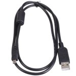 Cble de donnes usb  8 broches, 1m, pour nikon, olympus, pentax, sony, panasonic, sanyo