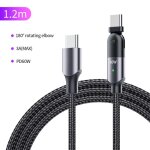 C�ble double type c de 60w / 100w pour recharge rapide et donn�es, cordon de chargeur usb c pour huawei, ...