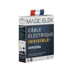 - câble électrique invisible ultra plat 3m 230v / 16a ¿ 3 lignes - disparaît sous peinture, papier peint, ... - câble électrique invisible ultra plat 3m 230v / 16a ¿ 3 lignes - disparaît sous peinture, papier peint, ...