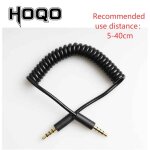 Cble enroul  ressort pour rode sc7, connecteur trrs, micro - type vido, cordon audio 4 ples, 3. ...